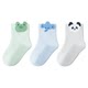 Xiaolongren ຝ້າຍເດັກນ້ອຍຜູ້ຊາຍ summer socks ຕາຫນ່າງຝ້າຍ
