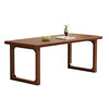 Solid wood dining table rectangular large table home dining table antique style office desk restaurant combination dining table and chairs