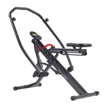 Sunny squat rowing machine simulates rowing to practice squats