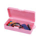 Transparent storage box plastic box flat storage box