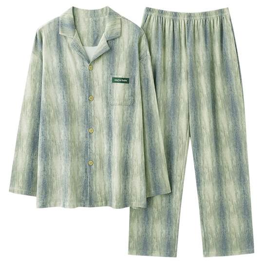 Pijamas de algodón a rayas, tienda insignia de la marca Catman para hombre y mujer