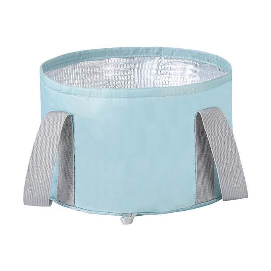 Foot bucket over calf thermal insulation large travel foot bag
