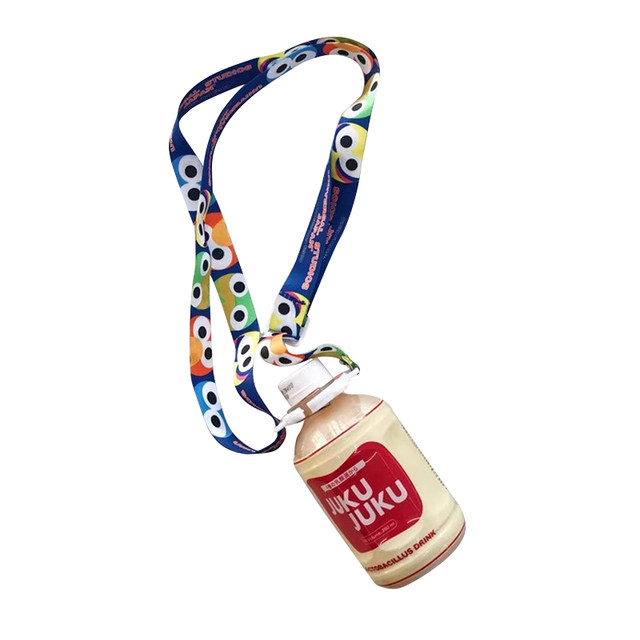 Mineral water beverage bottle strap portable back rope