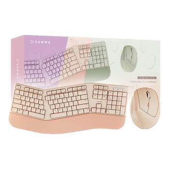 Japanese sanye wireless keyboard and mouse set for office games