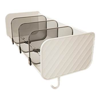 No punch-out bathroom toilet rack adjustable