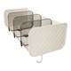 No punch-out bathroom toilet rack adjustable