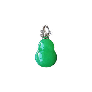 Myanmar jade pendant ice jade gourd clavicle pendant