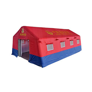 Tienda inflable de comando de emergencia contra incendios y socorro en casos de desastre
