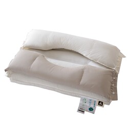 Removable Pillow for Neck Protection, Aids Sleep, Side Sleeping, Traction, Does Not Press on Face or Ears, Pillow Core for Home Use, Pair for Adults