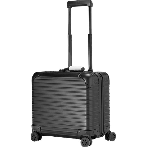 18 -inch pure metal boarding case business travel box universal rotation scratch -resistant lever box men's aluminum magnesium alloy

