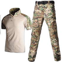 Python Frog Suit Tactical Suit Mens Summit short Suk Tactical T-Shirt специальный солдат захватывающий полевой женский военный