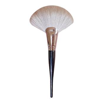 Extra-Large Soft Fan-Shaped Powder Brush, Ultra-Soft Setting Powder Brush, Blush Highlighter Dry Powder Brush, Umbrella-Shaped Makeup Brush