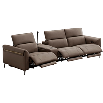 Chivas first class Italian light luxury living room home theater video room leather electric functional sofa 40383