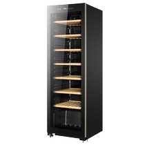 Haier home computer temperature-controlled red wine cabinet living-room fridge frozen small cigar refrigerated cabinet WS171 official web