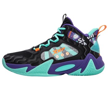 Xtep children's anti-slip wear-resistant medium and large children's basketball shoes