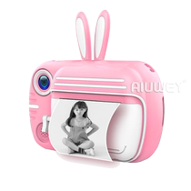 Childrens camera toy camera can take pictures and print baby polaroid birthday gift for boys and girls automatically
