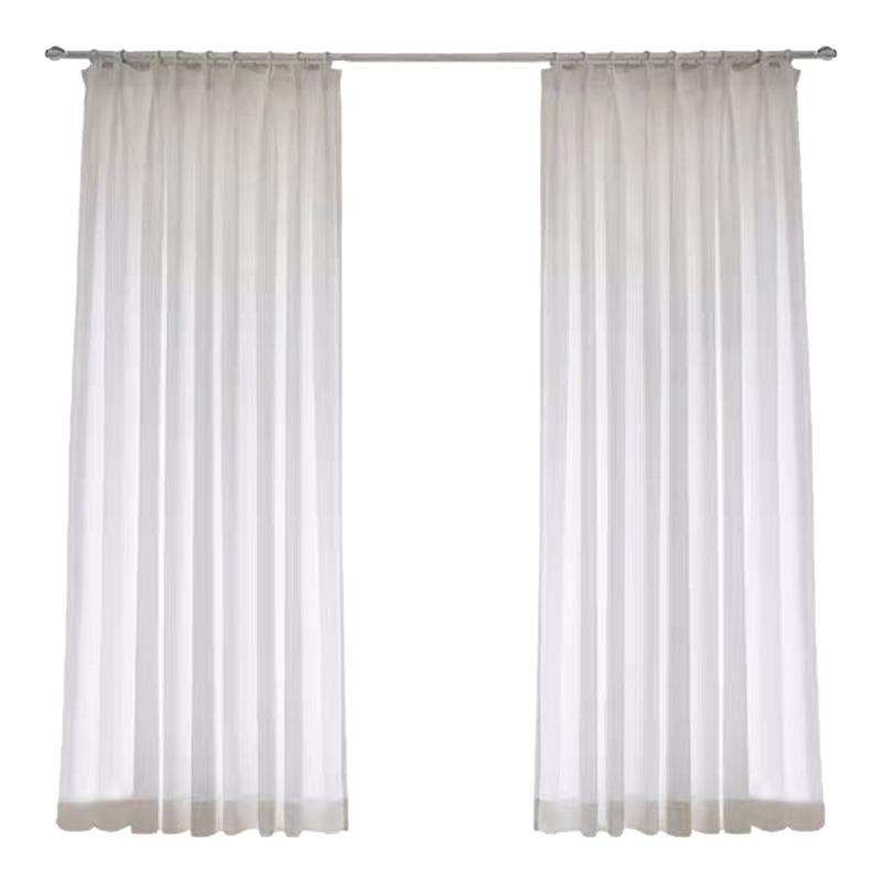 Sheer curtains blackout high-end balcony bay window curtains and screens