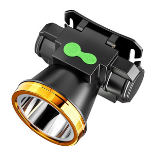 Headlamp 2025 new strong light ultra-bright miner's lamp outdoor mountaineering head-mounted lighting fishing special construction site flashlight
