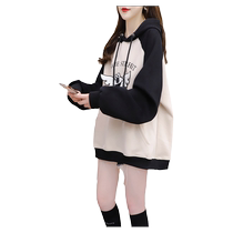 Cartes de marées 2024 Vêtements pour femmes de printemps Version Han Embroidered Letters Cartoon Blouses Loose Casual Lianhood