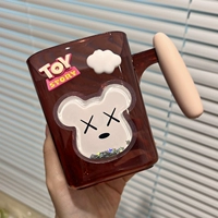 Красный+Mei Toy White Cloud Stream Sand White Volidation Bear