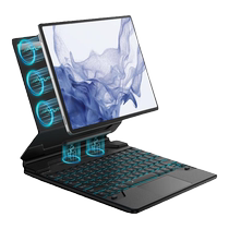 Seriqi is suitable for Samsung TAB S9 tablet Bluetooth keyboard S9 S8 protective case S8 S7 magnetic stand S9FE protective case S9FE external wireless keyboard S7F