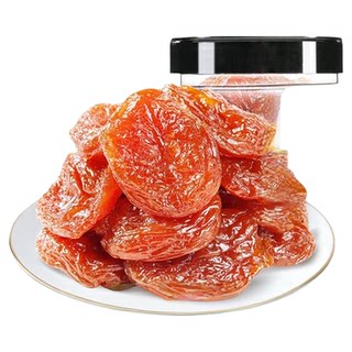 华味亨水晶杏脯150g红杏果脯蜜饯话梅子零食无核杏肉杏干