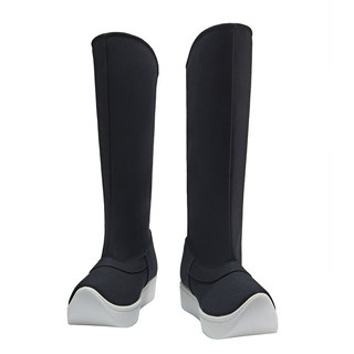 Wuyixiang парусиновые мыльные сапоги на толстой подошве Сапоги hanfu для увеличения высоты