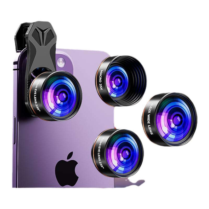 Brother Xiao Yang recommends the macro wide-angle fisheye lens for mobile phones