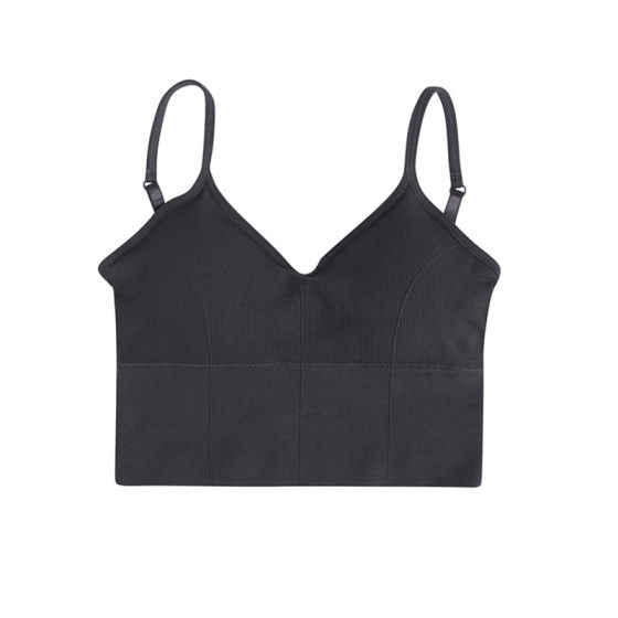 Xin helped bra comfortable zero -binding sports -free steel ring seamless underwear student suspender vest bray bra