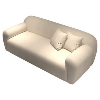 Creamy sofa small apartment 2025 new small sofa