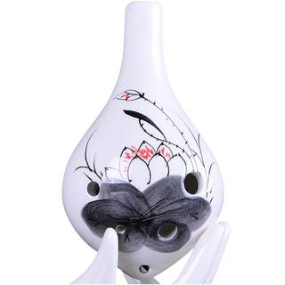 陶笛6孔 初学入门专业演奏款 六孔ac中音C调儿童学生陶埙笛子乐器