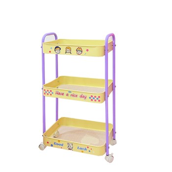 Contrast color multi-functional snack rack