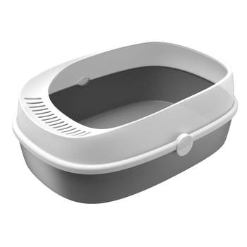 Cat litter box extra large fully semi-enclosed cat toilet anti-splash cat litter tray cat litter box feces basin cat supplies