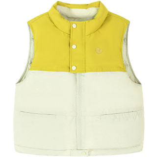 【真心绒】迷你巴拉巴拉男女童羽绒马甲保暖宝宝三防2025冬新品