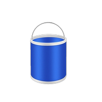 Folding bucket for car portable car wash bucket watering can fishing tool large capacity retractable