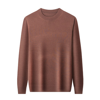 Light luxury high-end worsted mulberry silk cashmere sweater for men half turtleneck autumn and winter soft and silky sweater thin sweater Light luxury high-end worsted mulberry silk cashmere sweater for men half turtleneck autumn and winter soft and silky sweater thin sweater
