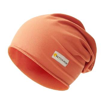 October Crystal Confinement Hat Postpartum Thin Cotton Autumn Autumn Women's Pregnant forehead Windproof Windproof Hat ແມ່ມານໃນລະຫວ່າງການກັກຂັງ