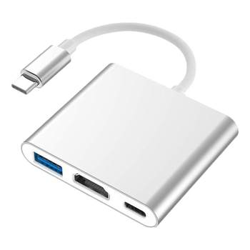 Typec to HDMI ເຫມາະສໍາລັບ Apple macbook computer iPad projector MINI converter DP adapter mobile phone connection TV fast charge USB display VGA cable Thunderbolt mac expansion dock