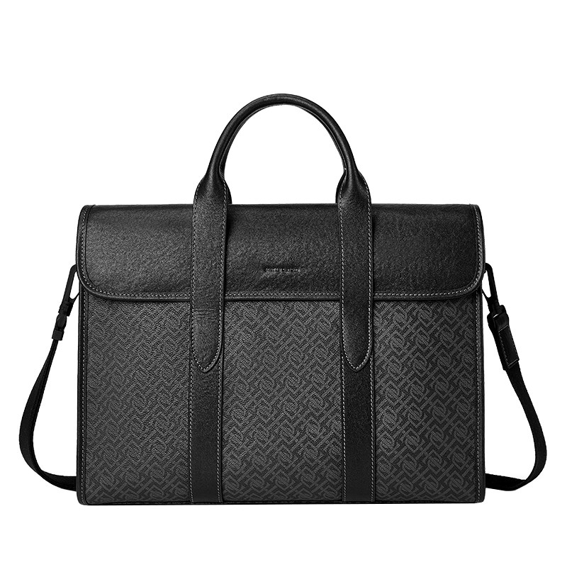 Business men's handbag 2024 new cowhide leather