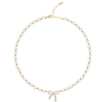 Lnieer natural pearl women's necklace is high-end and versatile