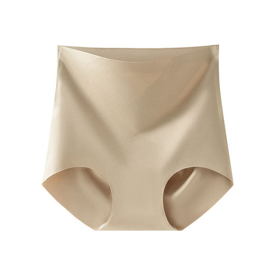 Fenten 10A mulberry silkworm crotch liquid foundation belly-tight underwear for women