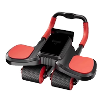 American X-NE abdominal wheel 2024 new automatic rebound abdominal muscle training slim belly artifact abdominal curling four-wheel men