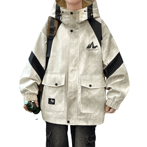 Camouflage outdoor jacket for men in spring and autumn new style American workwear flight jacket casual trendy windproof jacket for men