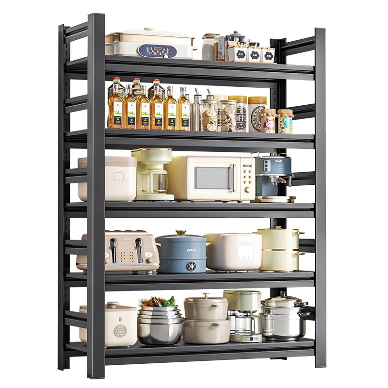 Kitchen multi-functional storage rack
