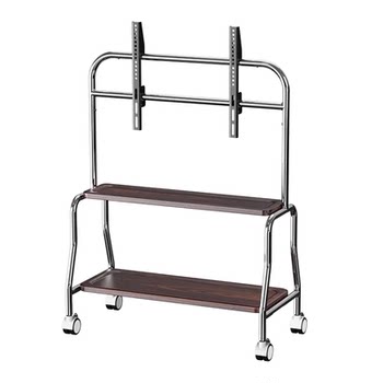Stainless steel tv mobile stand