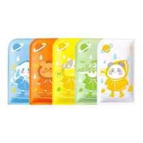 Disposable raincoat for children elementary school students school bags thickened hiking backpacks portable ponchos for boys and girls