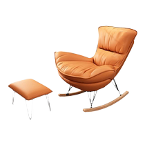 Nanyun lazy leisure lunch break chair for adults indoor living room recliner for nap balcony single rocking recliner