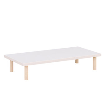 Computer-increased elevated desk screen storage rack