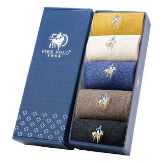 Casual men's socks polo pure cotton breathable men's four seasons