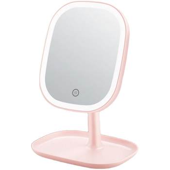 Led makeup mirror desktop fill-in mirror for student dormitory